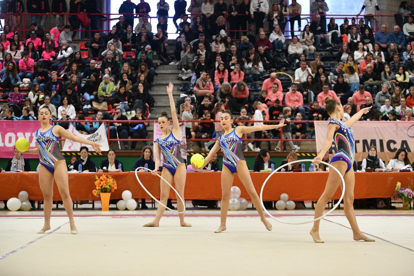 Lo mejor de la gimnasia rítmica, en Ipurua