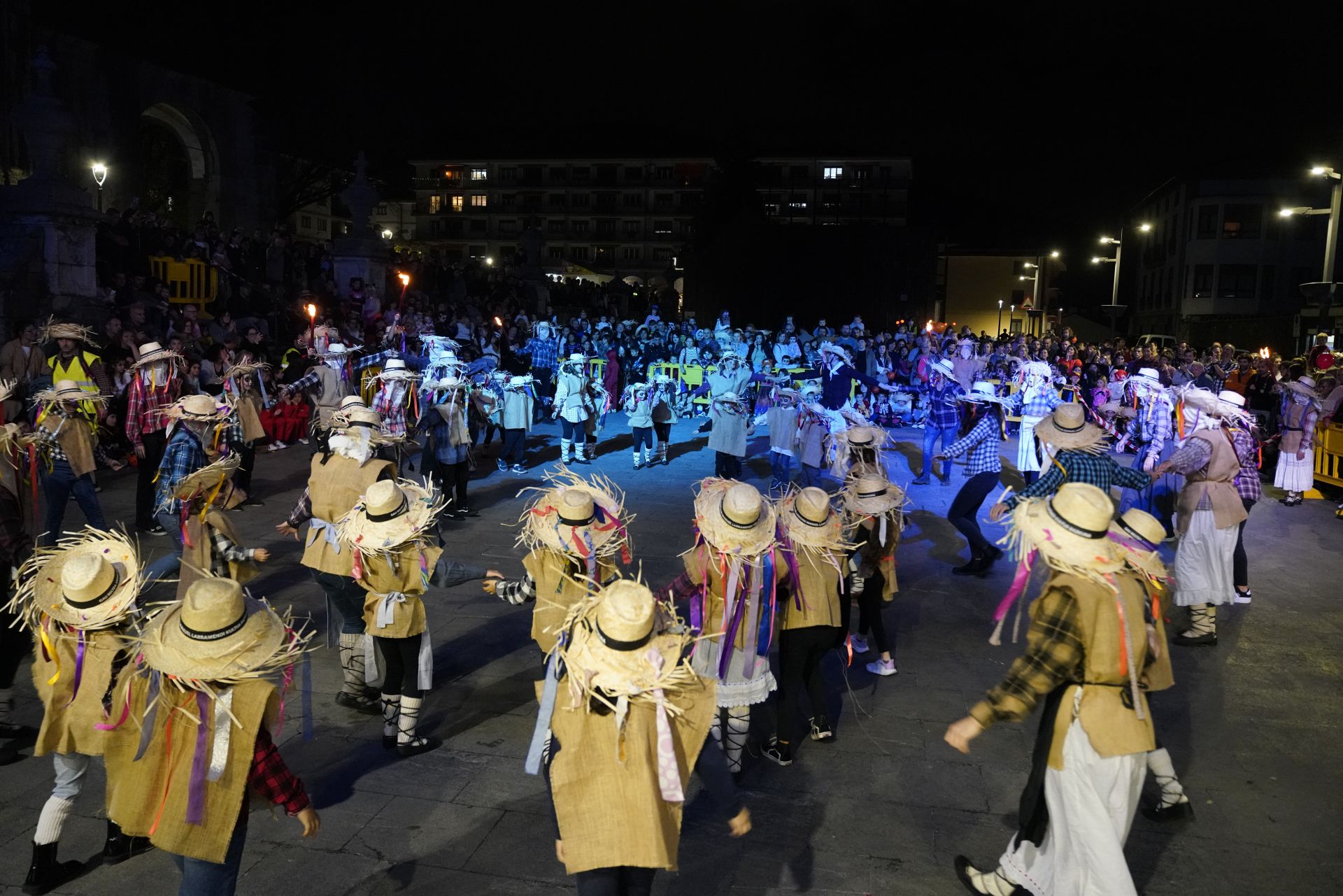 Andoain celebra su Gau Beltza por tercer año consecutivo