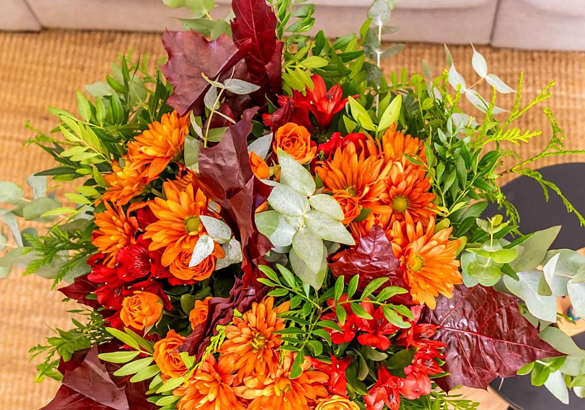 El otoño tiene un marcado carácter floral.