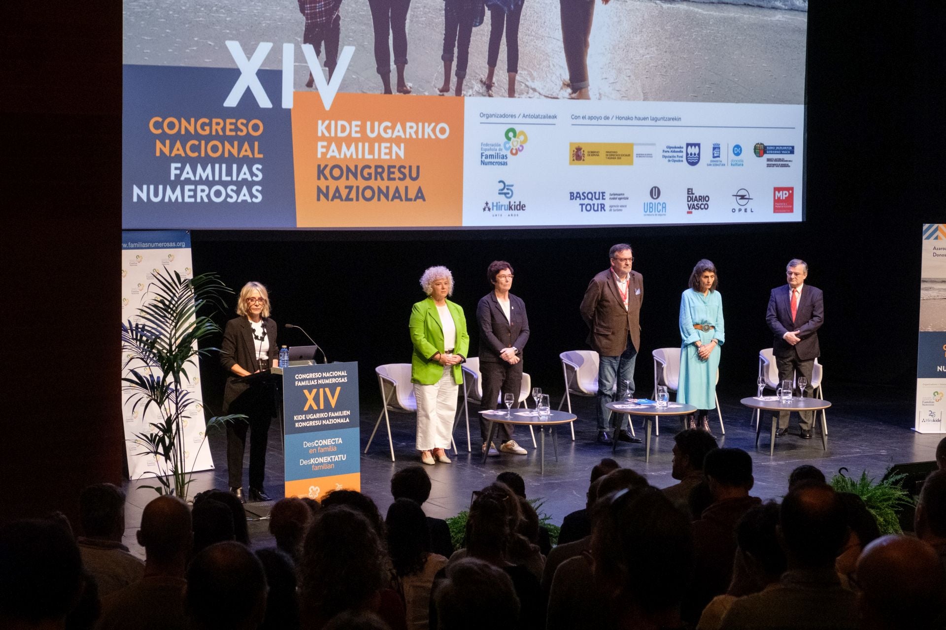 El Kursaal acoge el XIV Congreso Nacional de Familias Numerosas