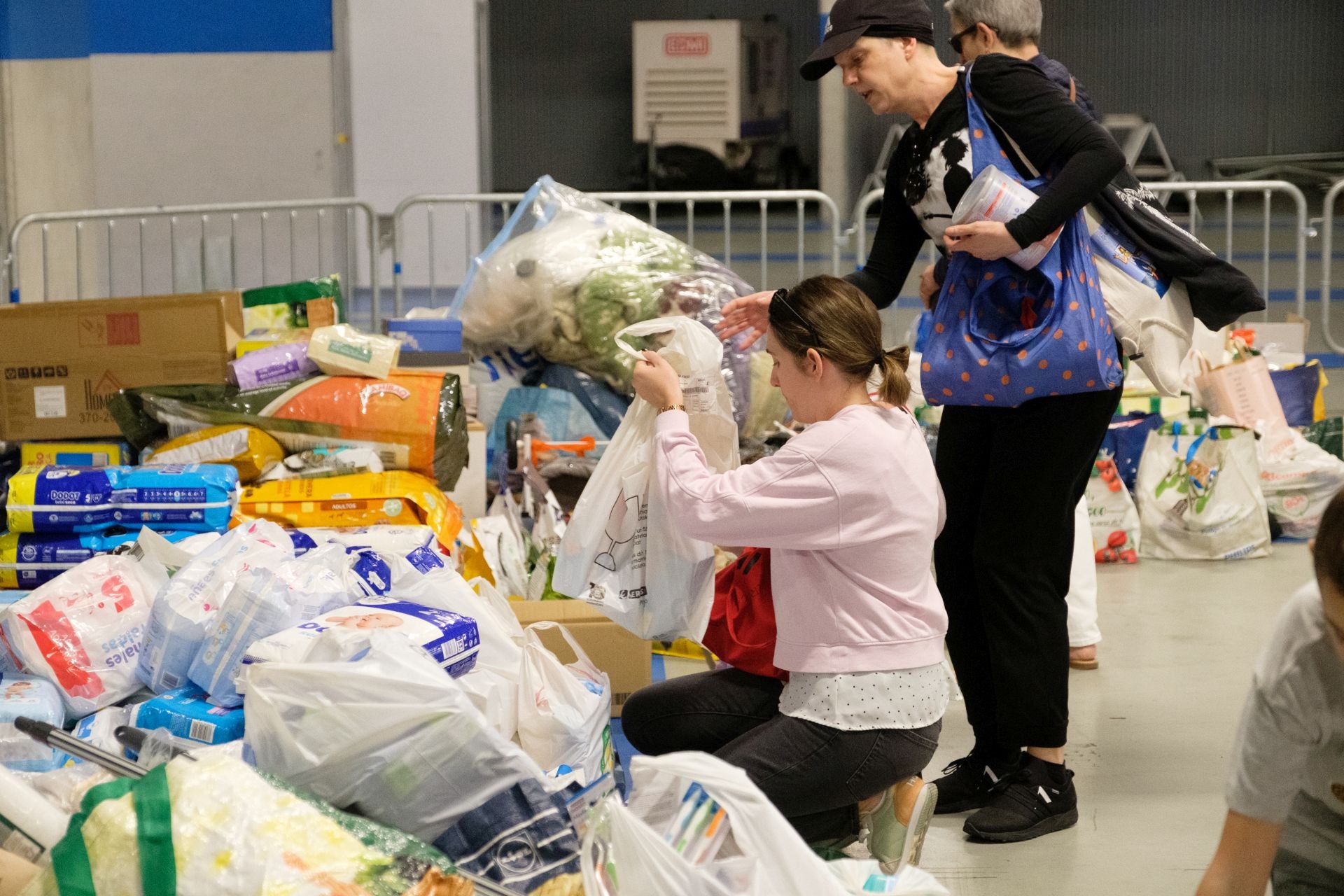 Solidaridad en el Reale Arena con los afectados por la DANA