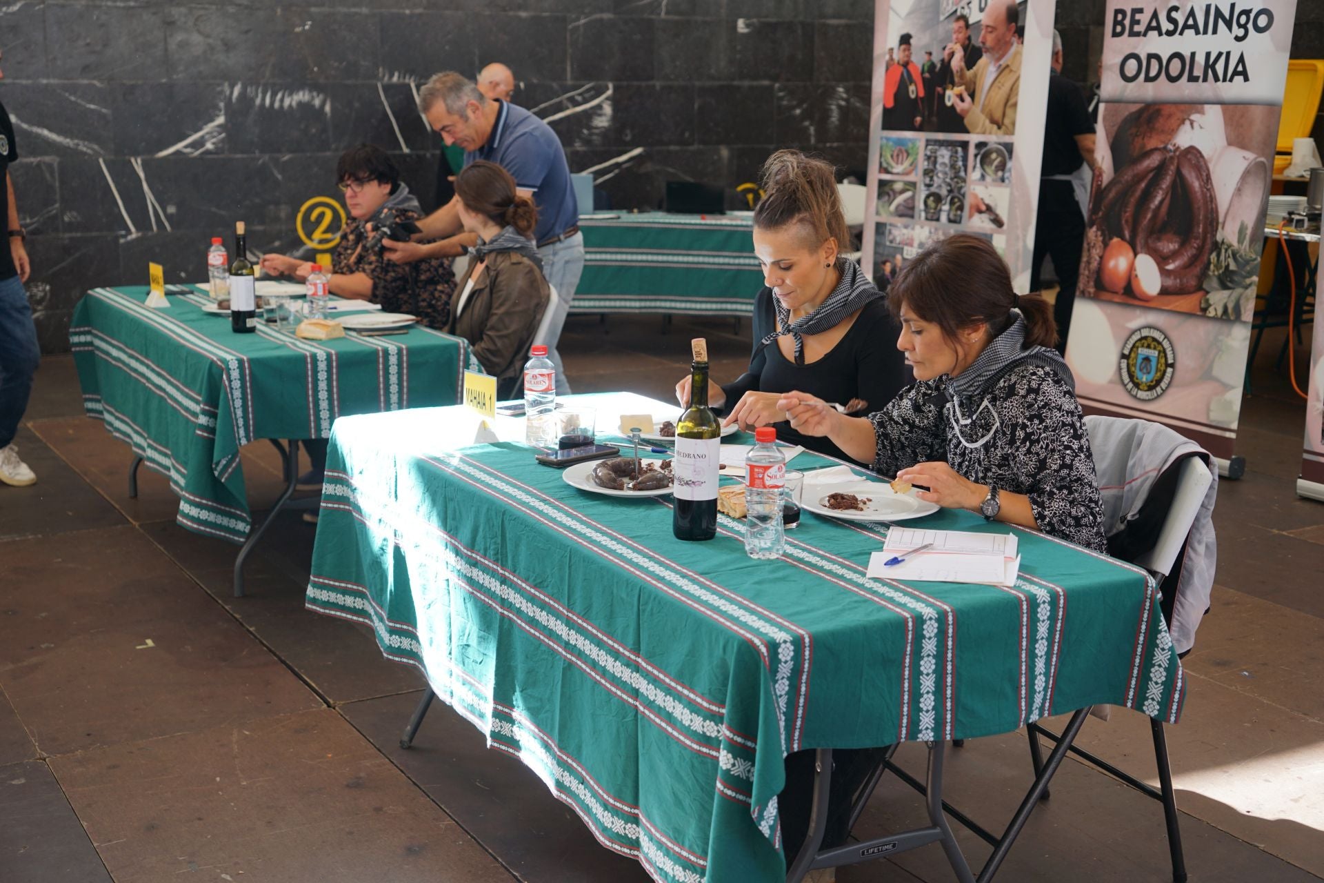 Sabor, tradición y amantes de la morcilla se reunen en Beasain