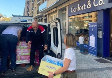 Recogida de material en Gipuzkoa para enviar a Valencia: Consulta todos los puntos de entrega