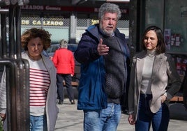 Pilar Garrido, Juantxo López de Uralde y Ione Belarra