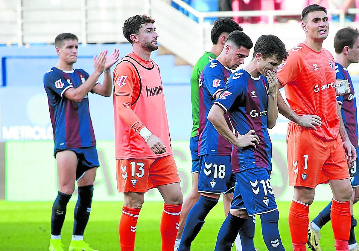 El 1x1 de los jugadores del Eibar ante el Elche