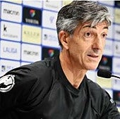 Imanol: «Entiendo que lo más sensato sería suspender todos los partidos»