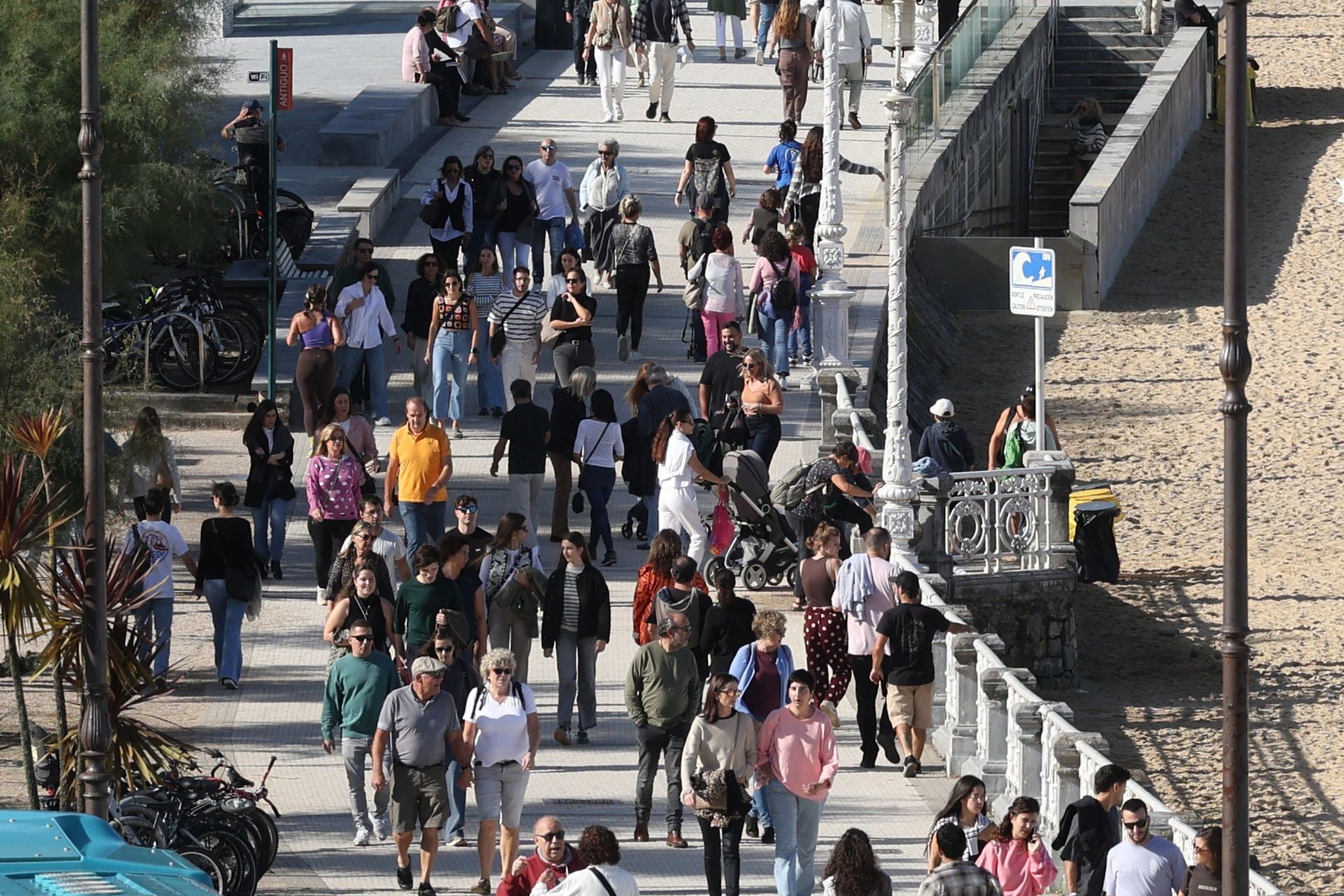 Fin de semana de semana casi veraniego en Donostia