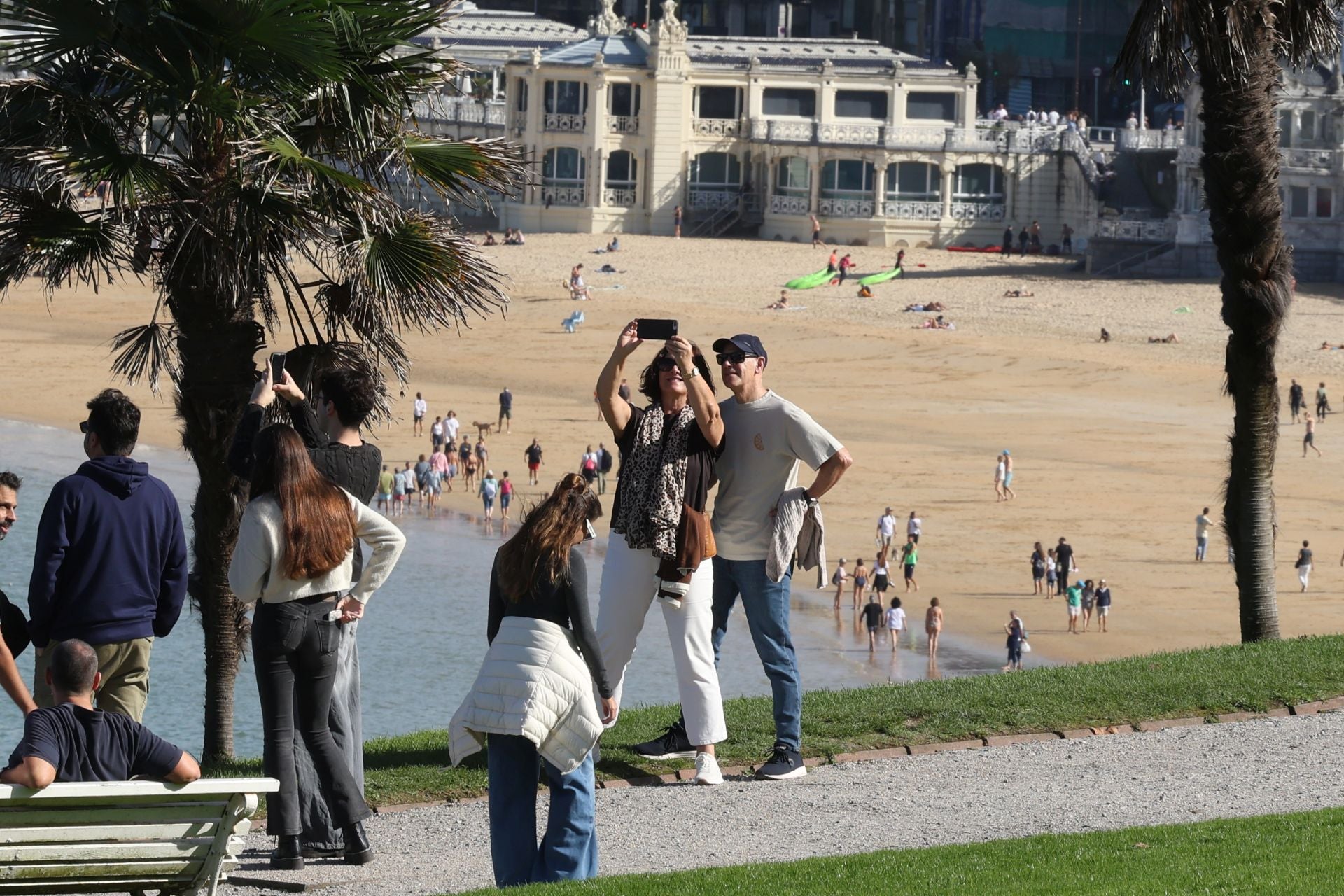 Fin de semana de semana casi veraniego en Donostia