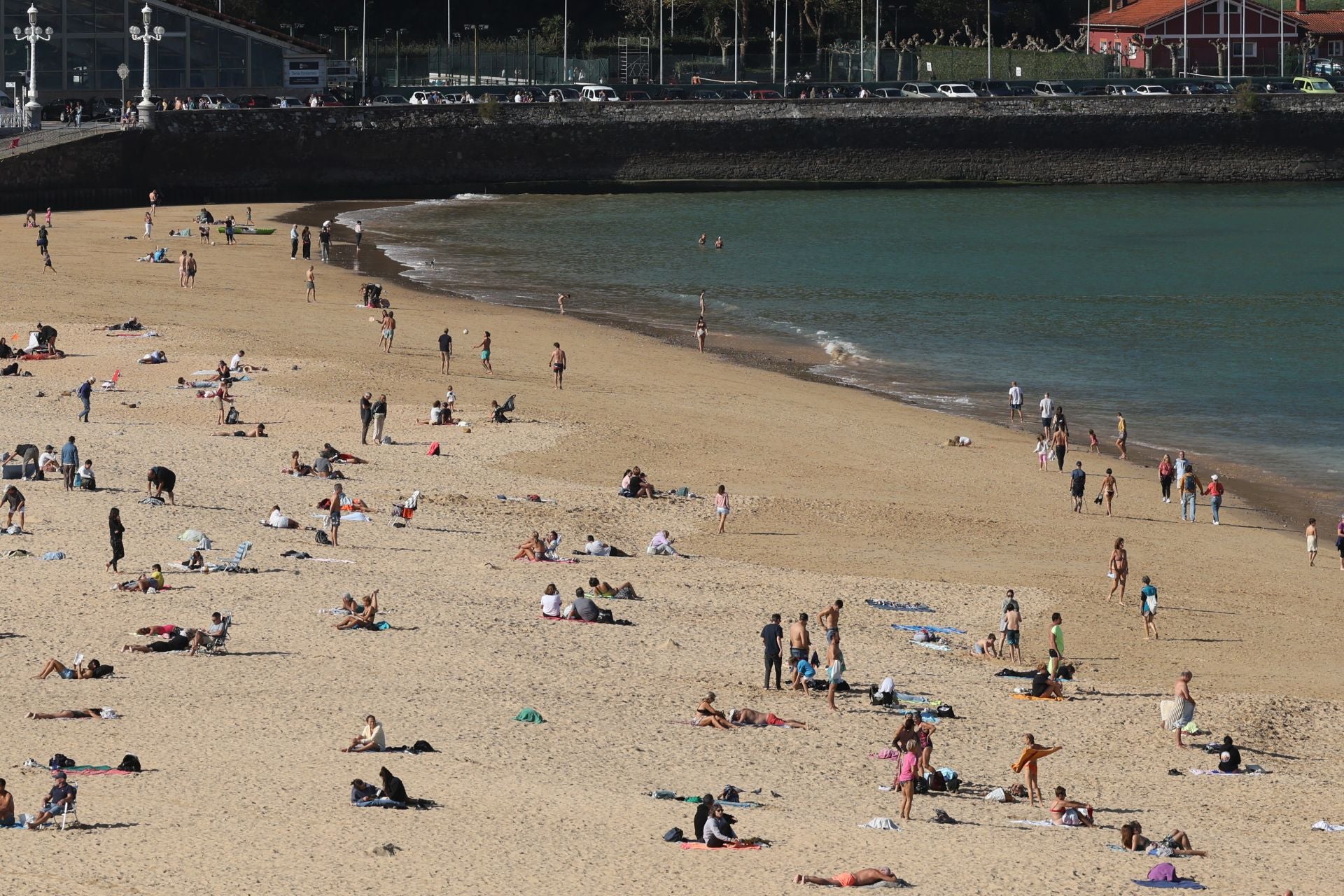 Fin de semana de semana casi veraniego en Donostia