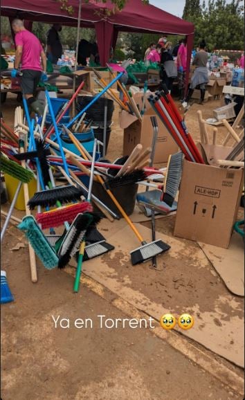 La ayuda desde Gipuzkoa empieza a llegar a Valencia