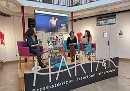 Las proyecciones del festival Hariak se llevarán a cabo en el interior de Kulturarteko Plaza Feminista.