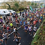 Euskotren reforzará sus servicios para la Behobia y el Real-Barça este domingo