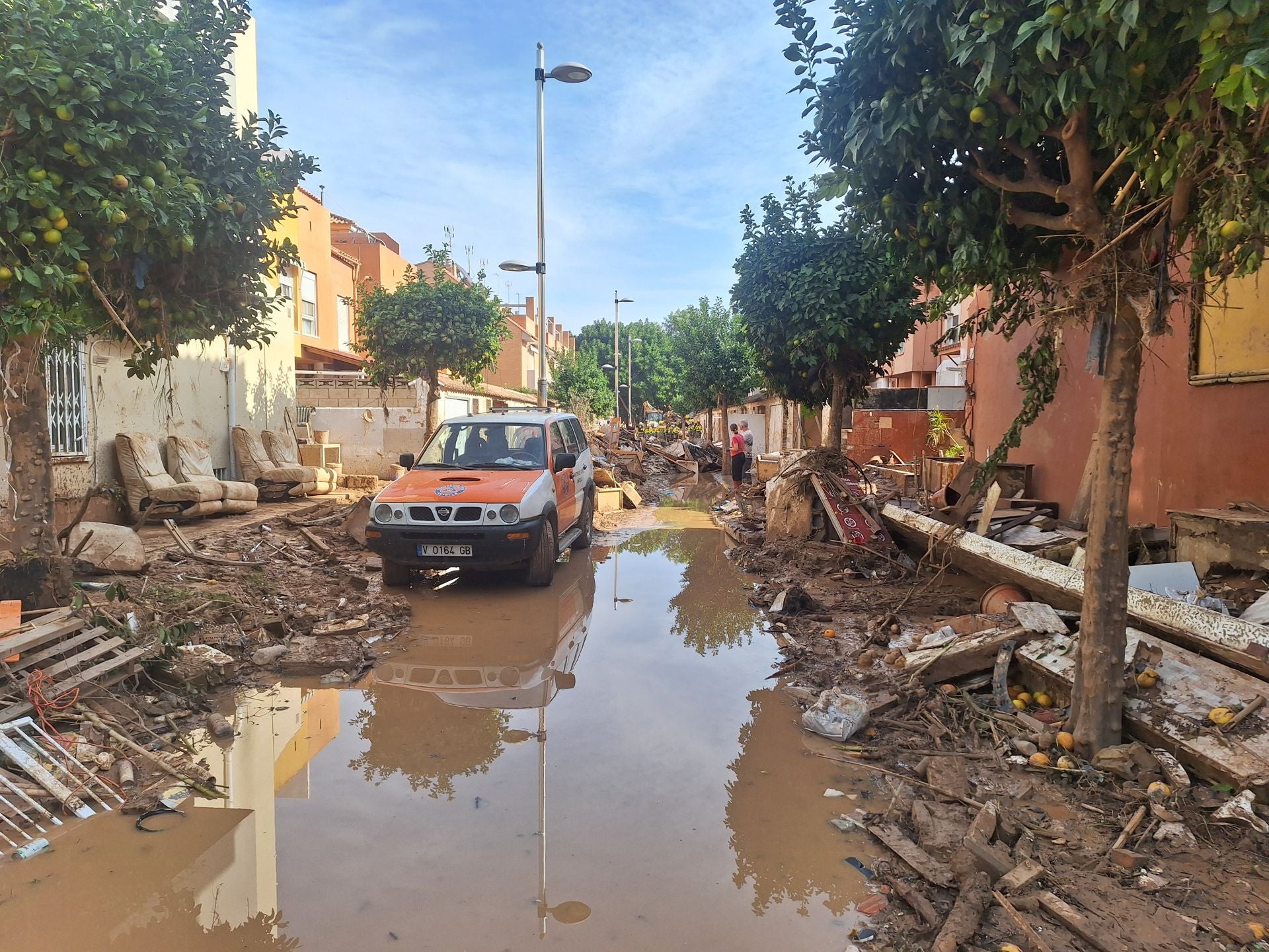 Así está Alfafar una semana después del paso de la DANA