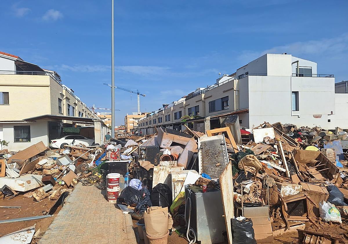 Así está Alfafar una semana después del paso de la DANA