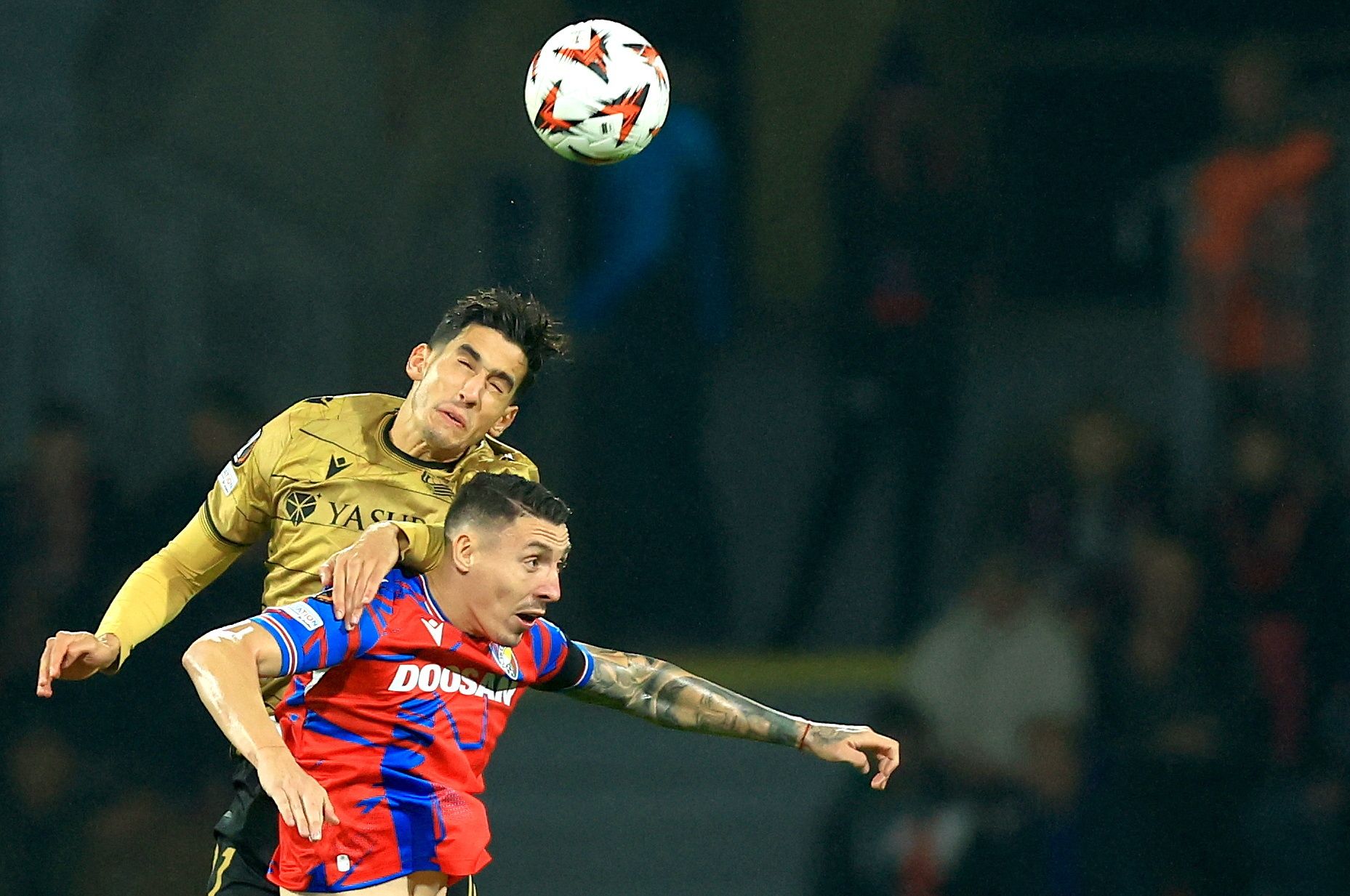 Las mejores imágenes del Viktoria Pilsen-Real Sociedad