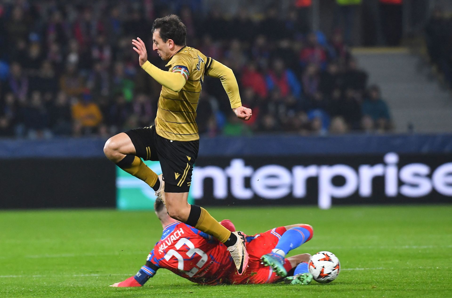 Las mejores imágenes del Viktoria Pilsen-Real Sociedad