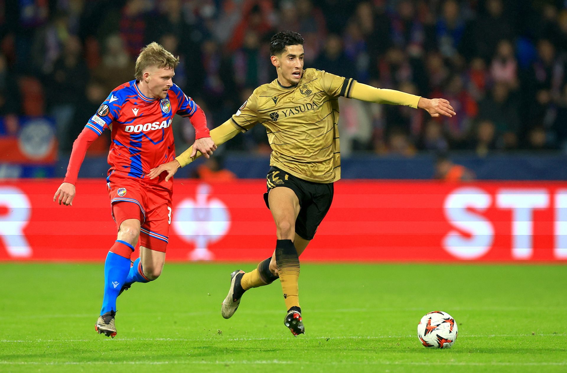 Las mejores imágenes del Viktoria Pilsen-Real Sociedad