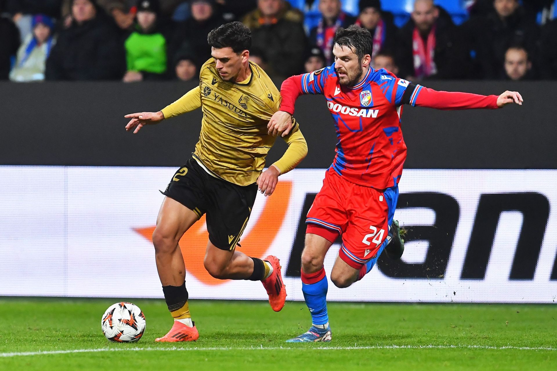 Las mejores imágenes del Viktoria Pilsen-Real Sociedad