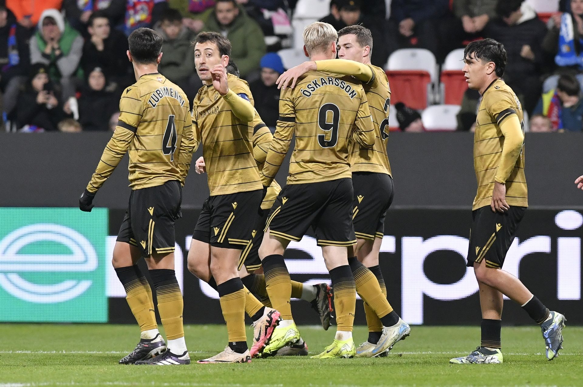 Las mejores imágenes del Viktoria Pilsen-Real Sociedad