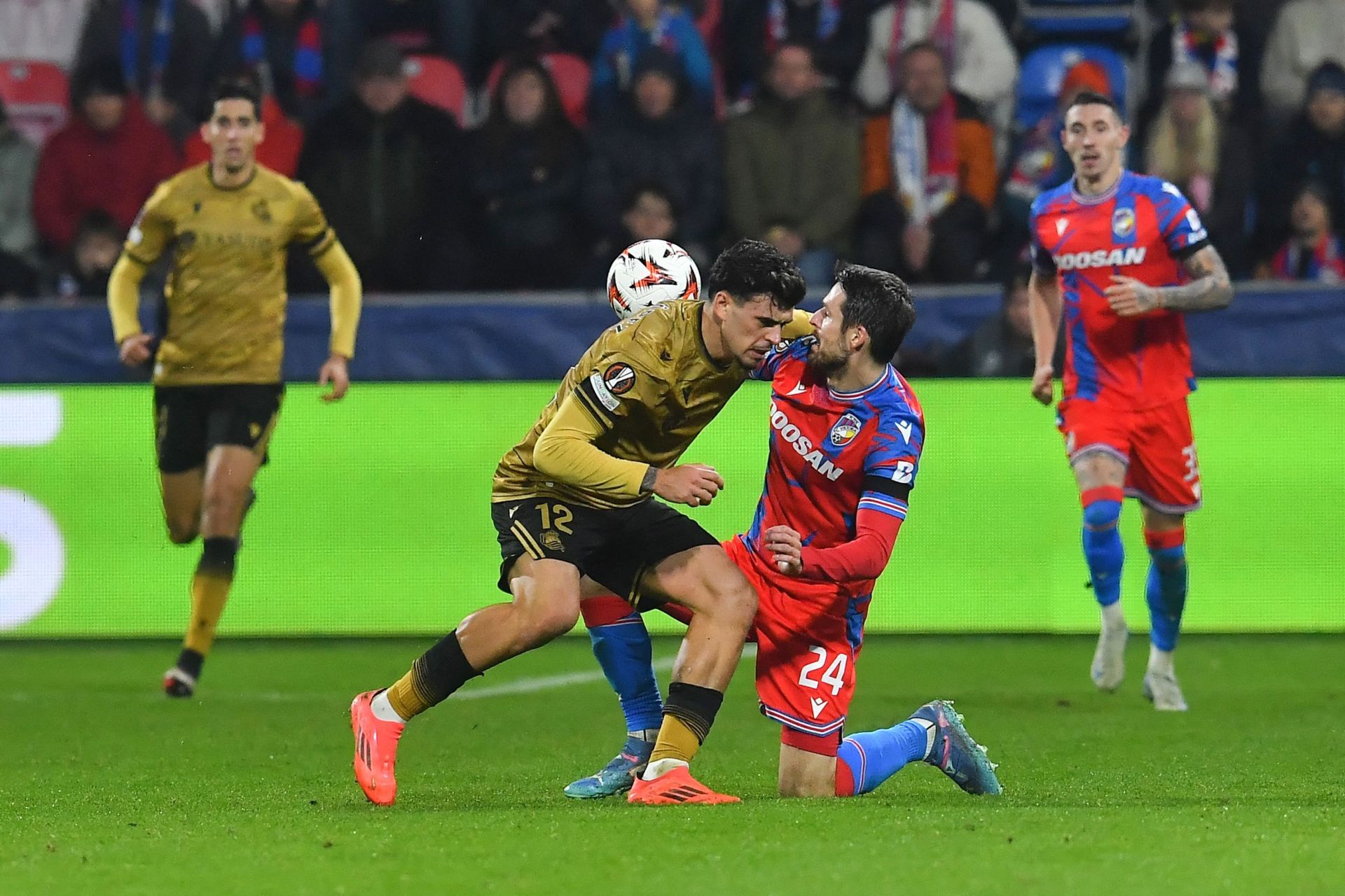 Las mejores imágenes del Viktoria Pilsen-Real Sociedad