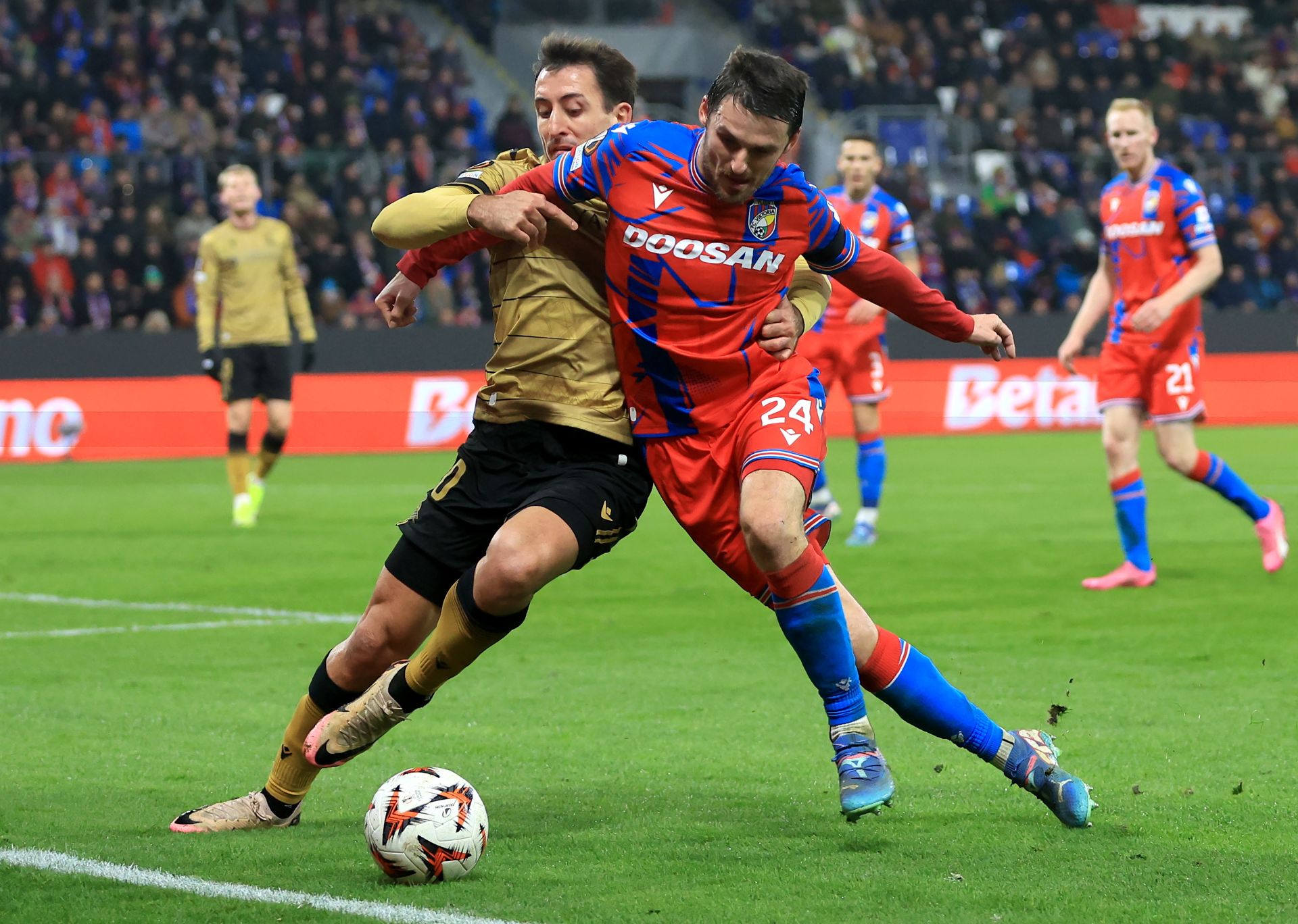 Las mejores imágenes del Viktoria Pilsen-Real Sociedad