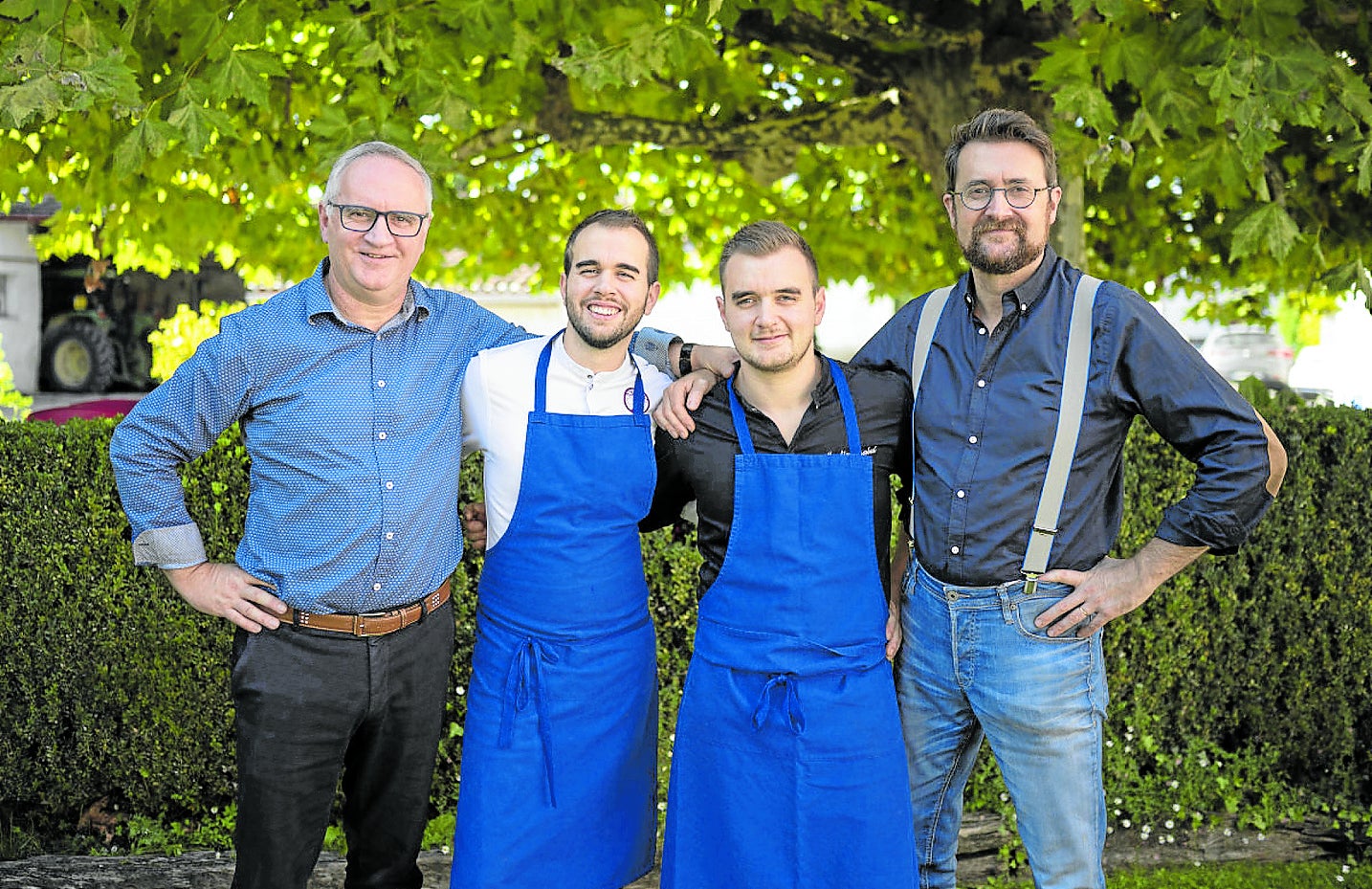 Foto de familia de los Ithurria.