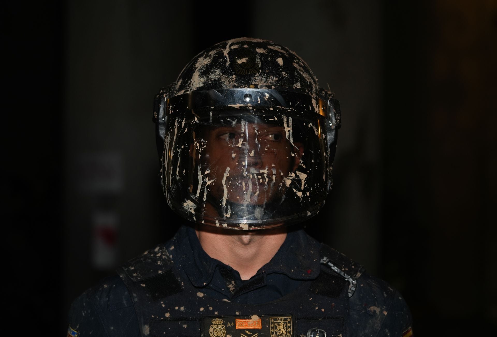 Las imágenes de los disturbios en Valencia tras la manifestación