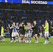 El 1x1 de los jugadores de la Real Sociedad ante el Barcelona. Y tú, ¿qué puntuación les das?