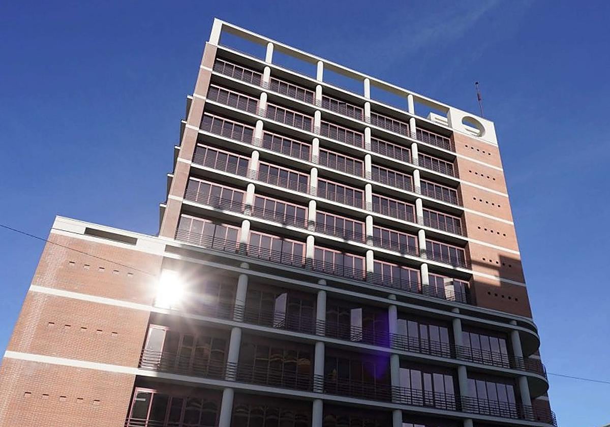 Sede central de la Hacienda de Gipuzkoa, en San Sebatián.