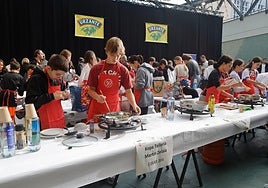 Gran nivel en los preparados del concurso de bacalao escolar