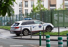 Imagen de archivo de un vehículo de la Ertzaintza.