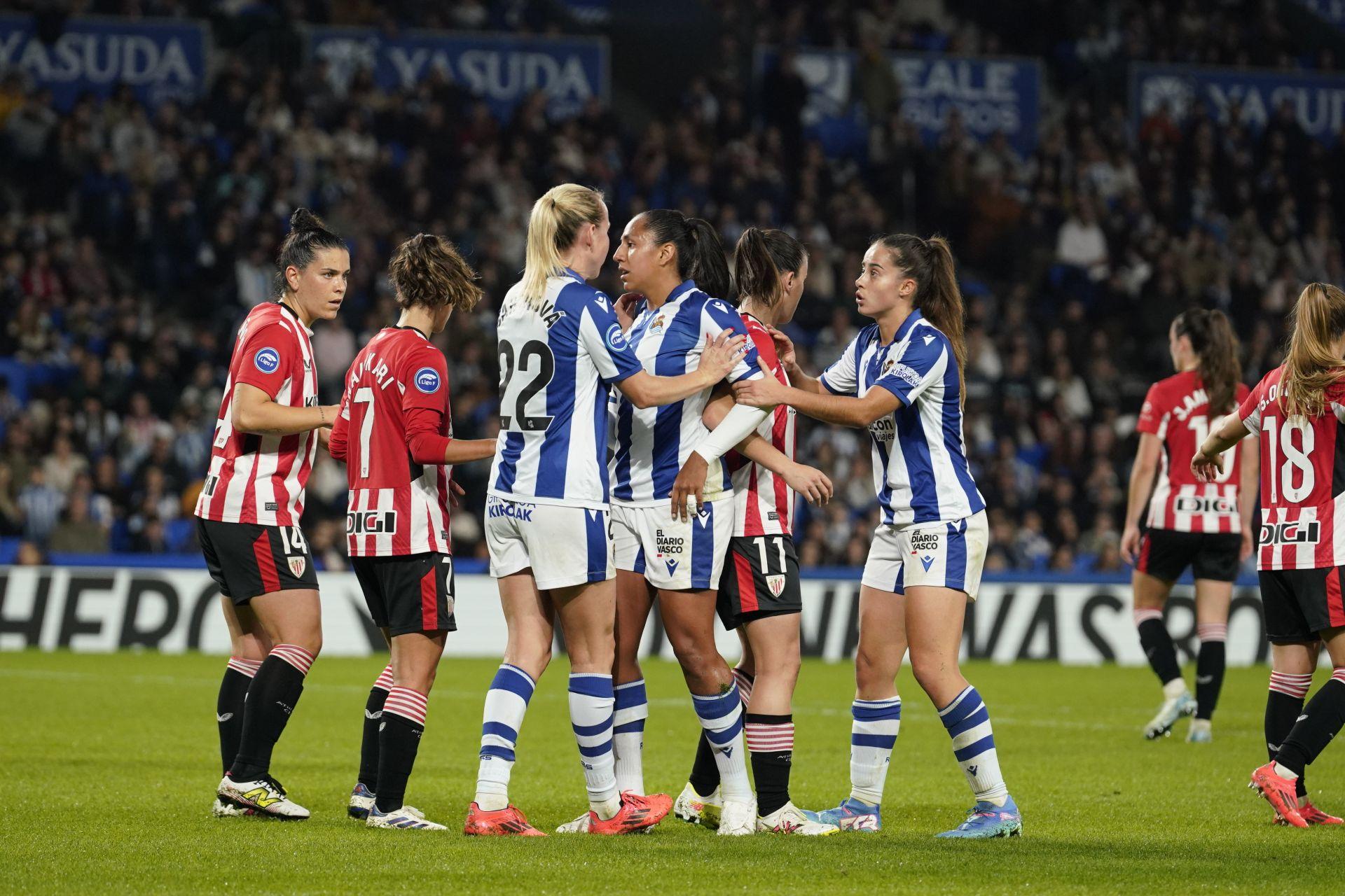 Las imágenes de la victoria de Real Sociedad ante el Athletic en Anoeta