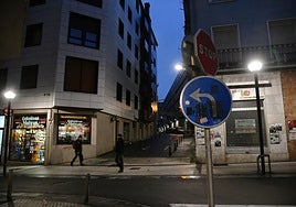 Calle Pescadería, donde sucedieron los hechos.