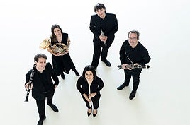 El quinteto de viento Sugaar Ensemble apuesta por repertorios amenos