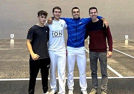 Celebración en el Atano de Zugasti y Otermin