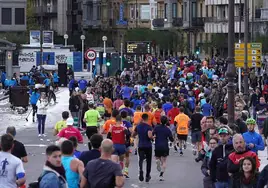 Guía para entrar y salir de Donostia en coche el domingo por la disputa de la Maratón