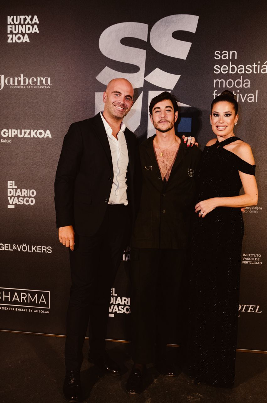 Photocall del desfile de Nicolás Montenegro