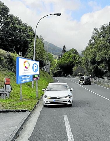 Fotomontaje de panel informativo.