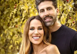 Nerea Garmendia junto a su pareja Luis Díaz.