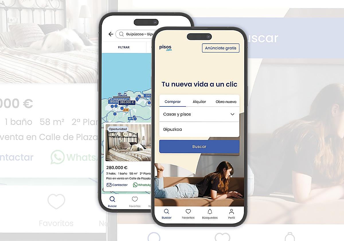 La compraventa se anima empujada por el entorno hipotecario, según pisos.com