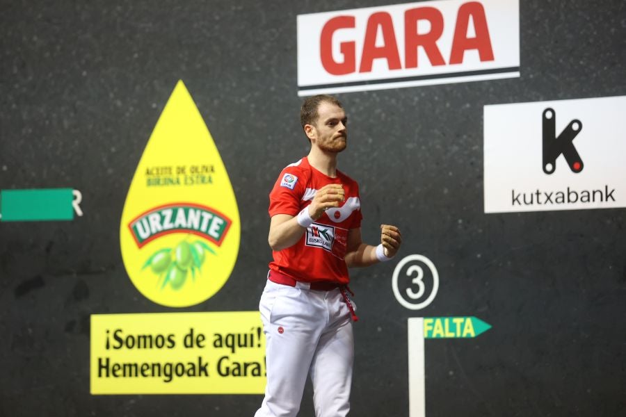 Así ha sido la final entre Unai Laso y Peio Etxeberria