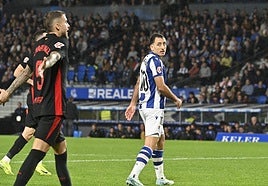 Oyarzabal, en el Reale Arena.