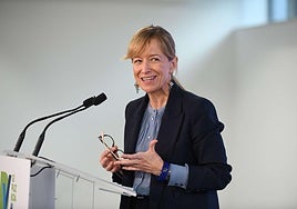 Eider Mendoza, diputada general de Gipuzkoa.