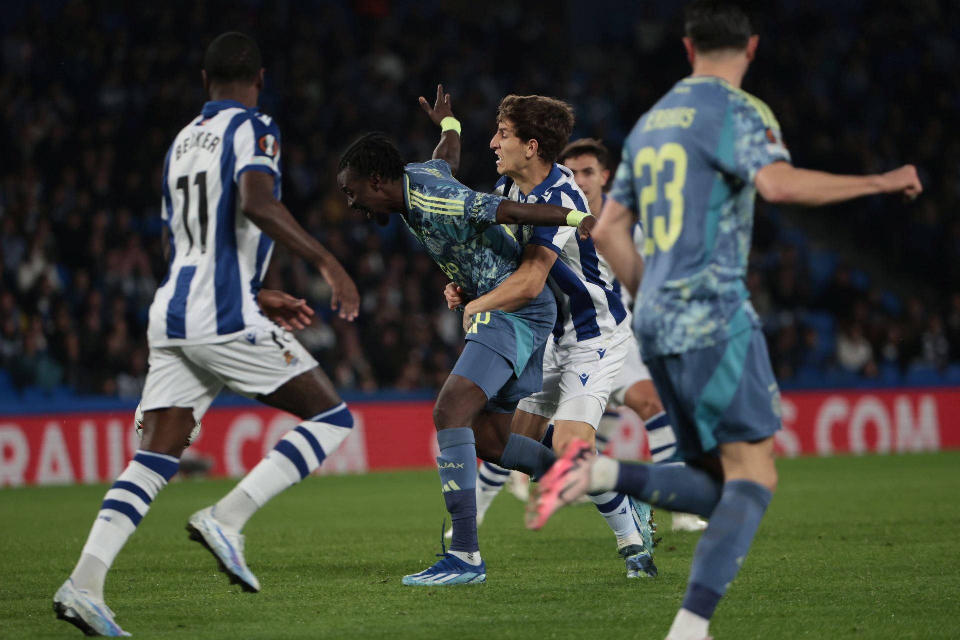 El Real Sociedad - Ajax, en imágenes