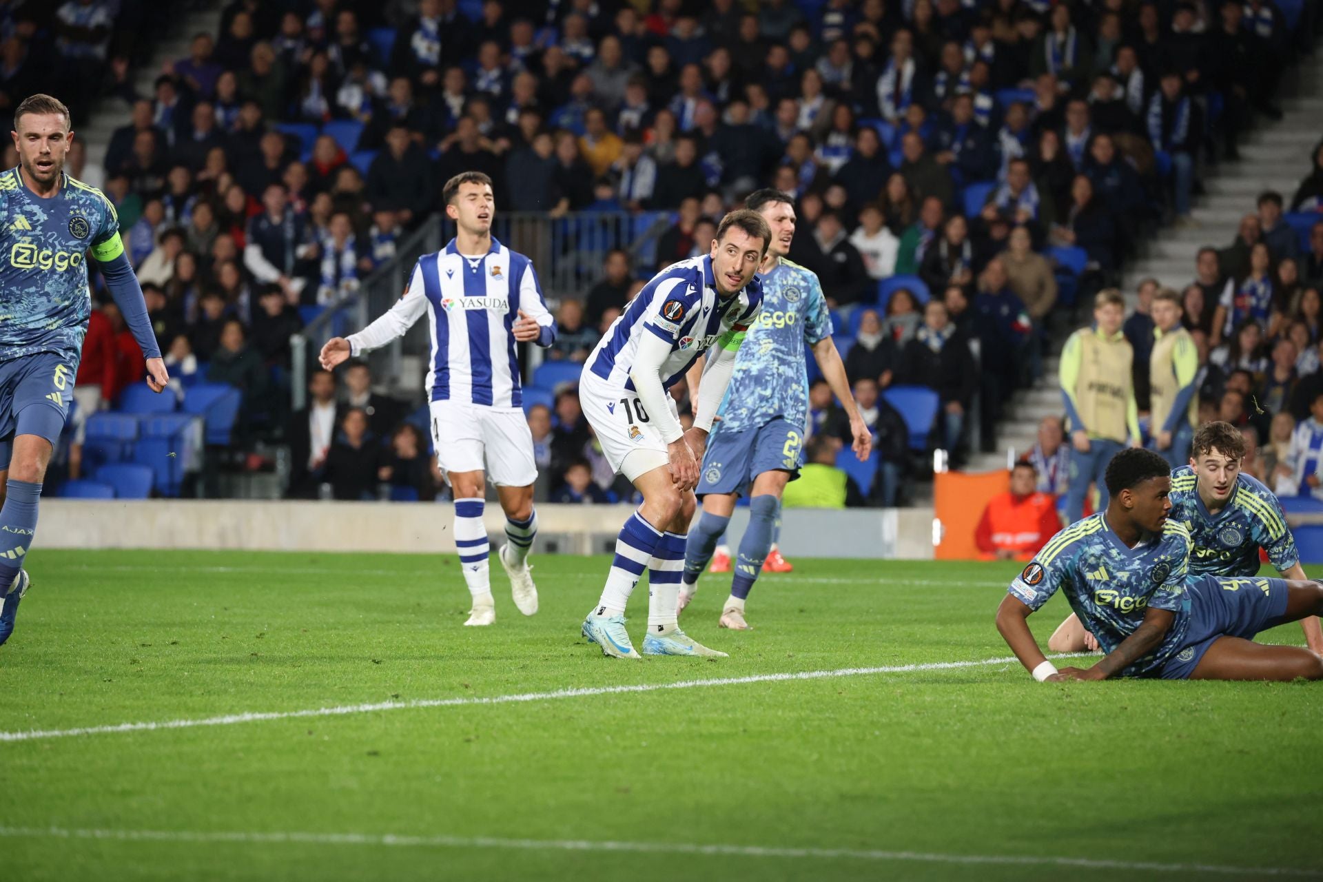 El Real Sociedad - Ajax, en imágenes