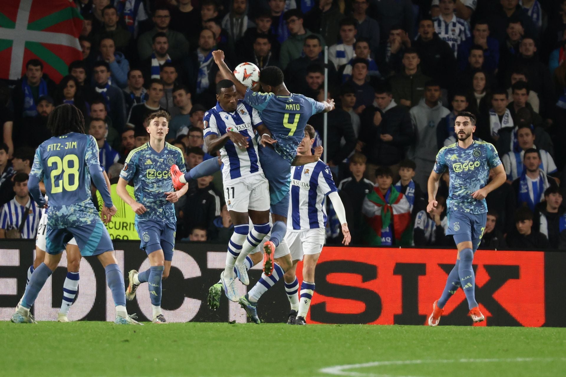 El Real Sociedad - Ajax, en imágenes