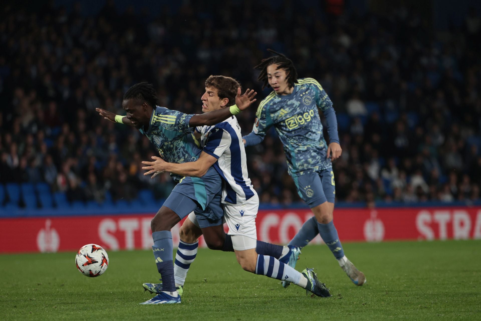 El Real Sociedad - Ajax, en imágenes