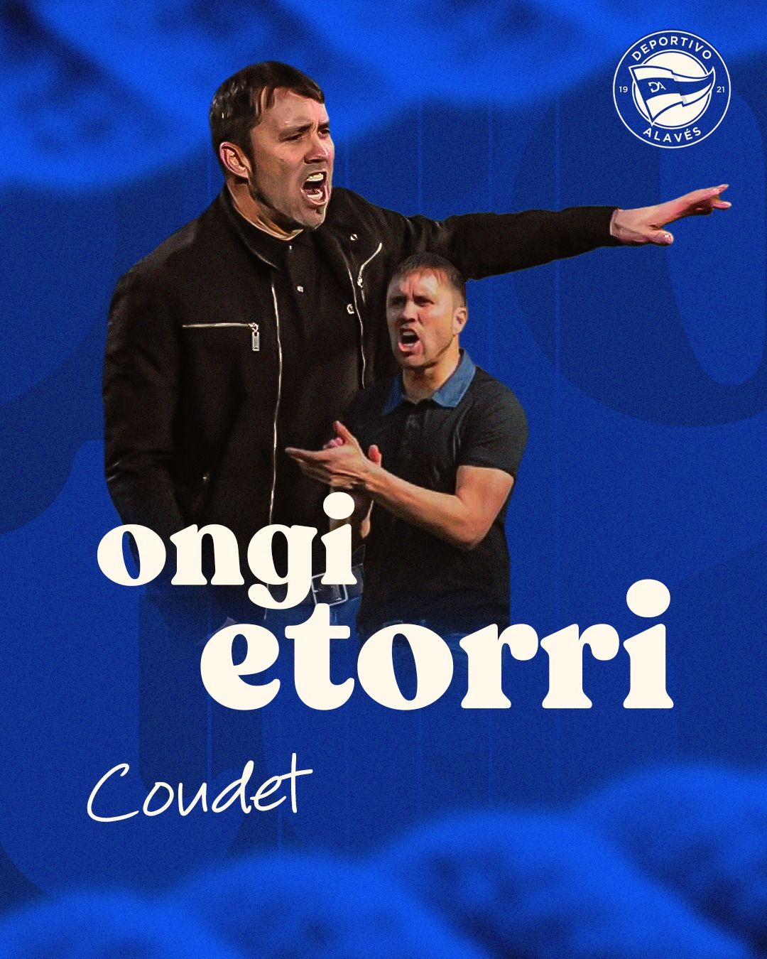 Anuncio de la contratación del 'Chacho' Coudet