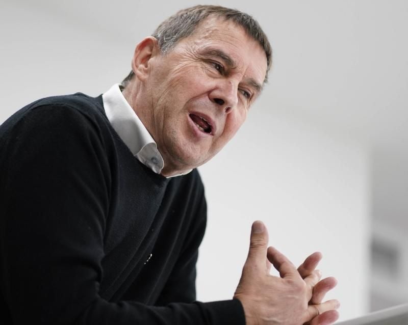 Arnaldo Otegi, coordinador general de EH Bildu, en una imagen de archivo.