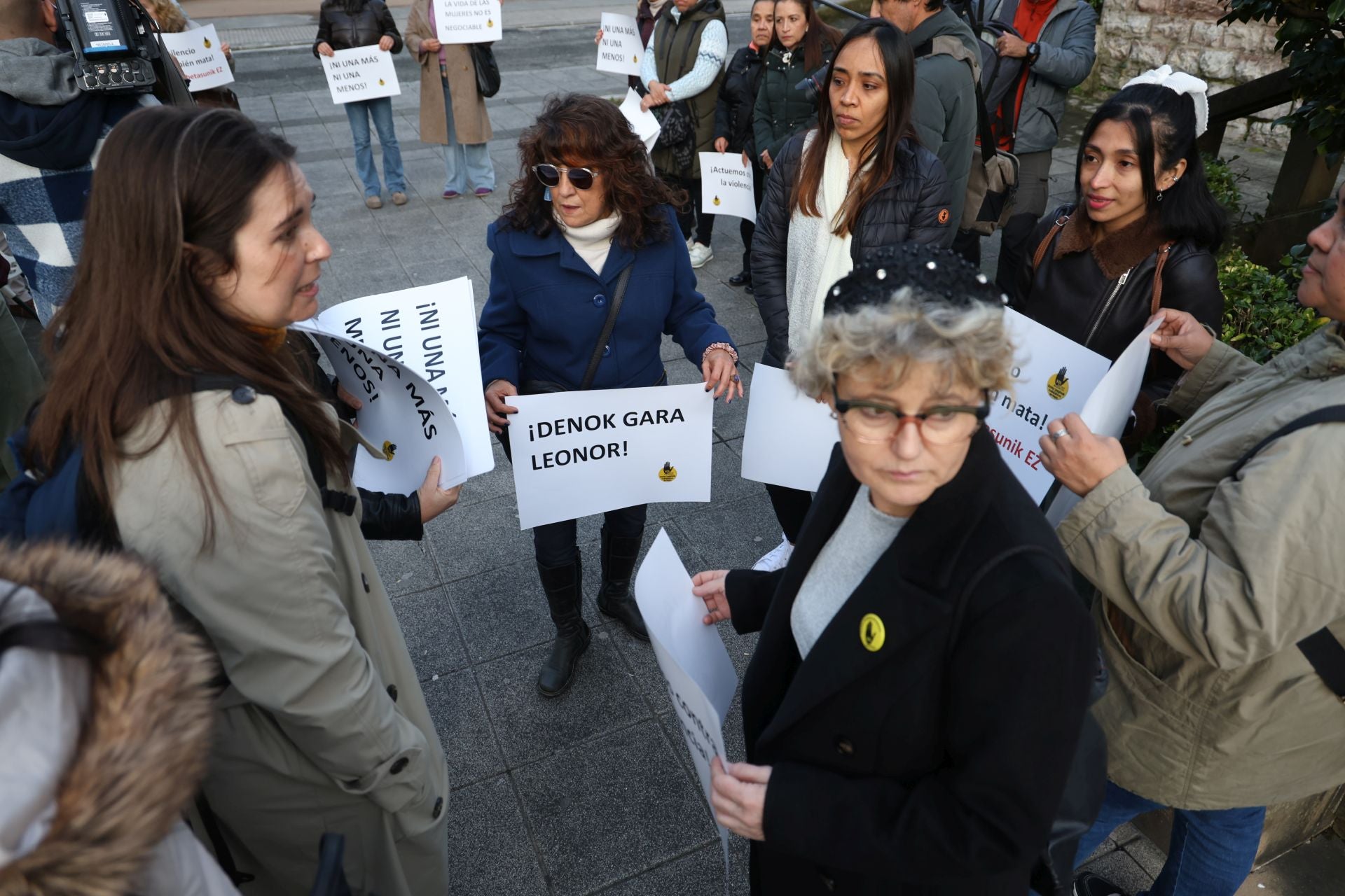 Las compañeras de Leonor comparten el dolor por su asesinato